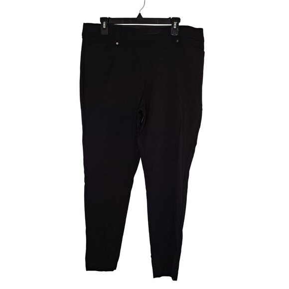 Maurices Black Stretch Skinny Office Work Pants Size XL - Picture 2 of 7